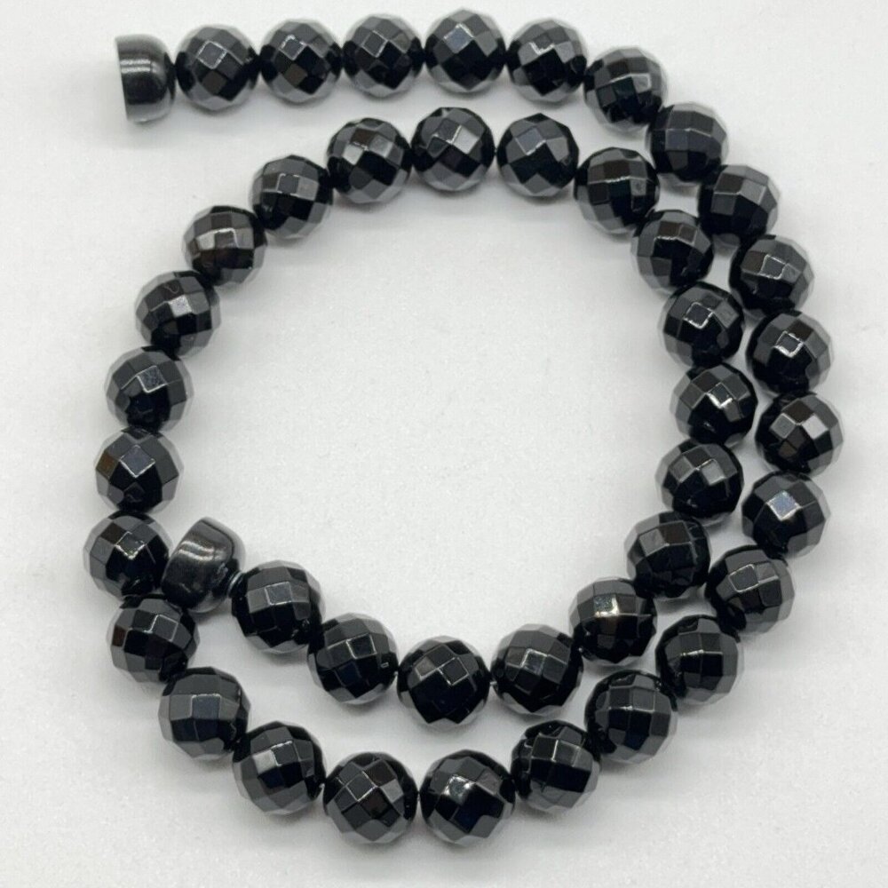 Jay King Bracelet Necklace Set Black Agate Ombre Baltic Amber 4 Strand Faceted - Picture 6 of 12